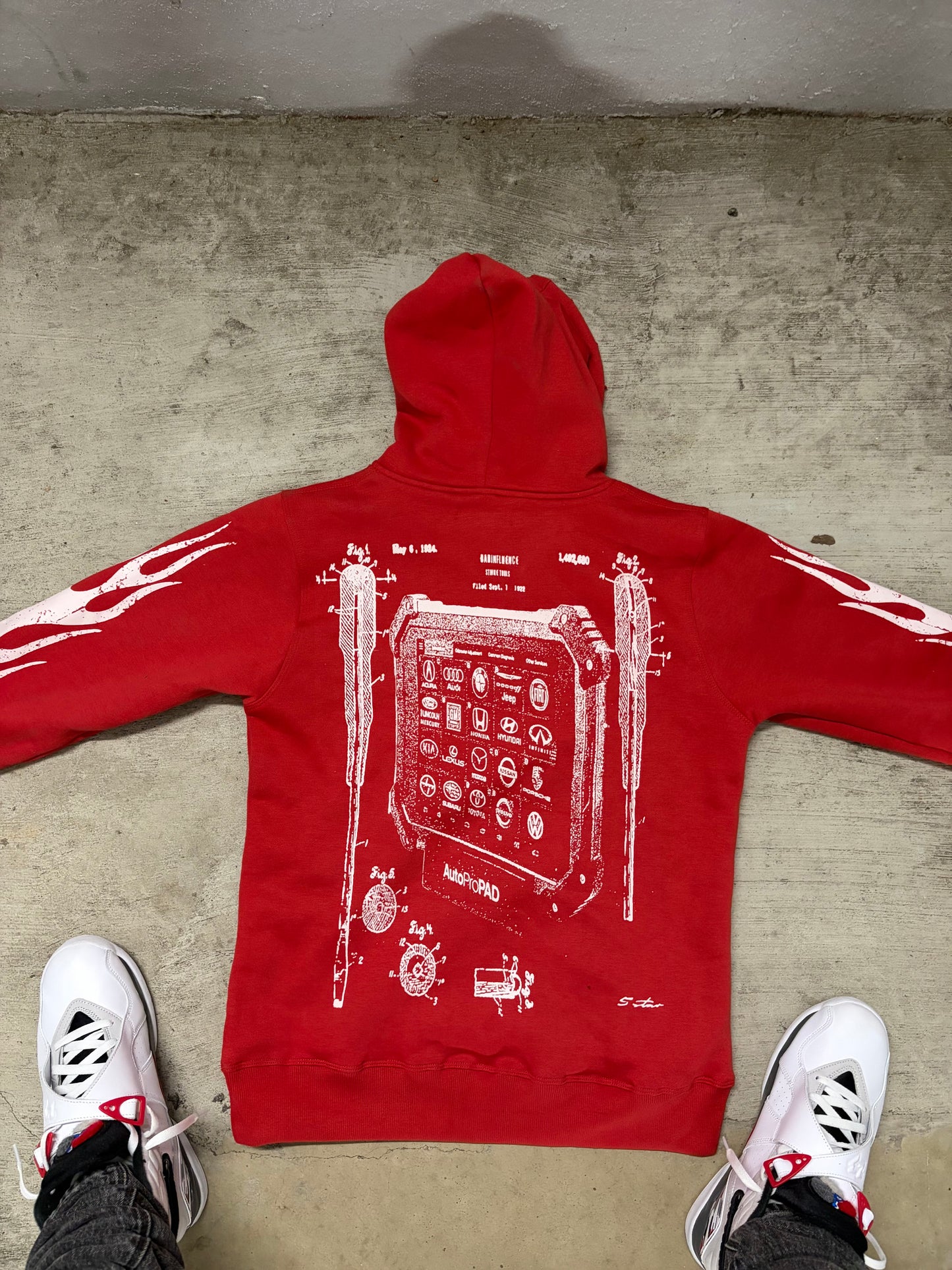 striker influence hoodies VERSION 2